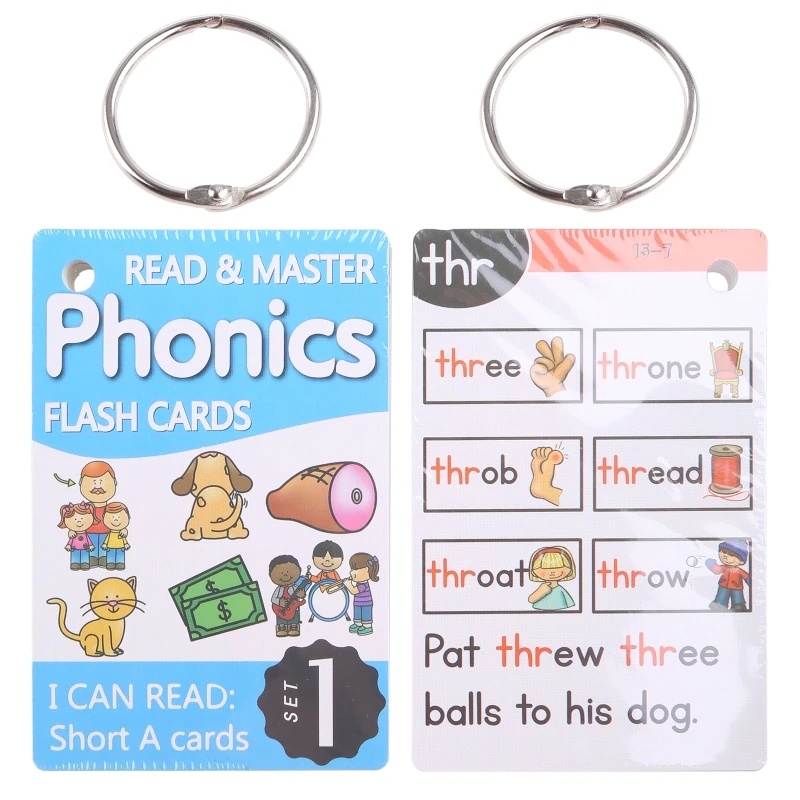 Phonics Teaching Flash Cards Toy for w/ Various Pattern Baby Toddler Learning Gi
Phonics Teaching Flash Cards Toy for w/ Various Pattern Baby Toddler Learning Gi