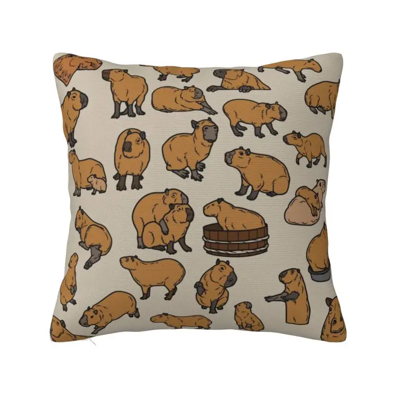 Never Enough Capybaras Pillow Covers Home Decorative Luxury Wild Animals Of South America Chair Cushion Square Pillowcase
Never Enough Capybaras Pillow Covers Home Decorative Luxury Wild Animals Of South America Chair Cushion Square Pillowcase