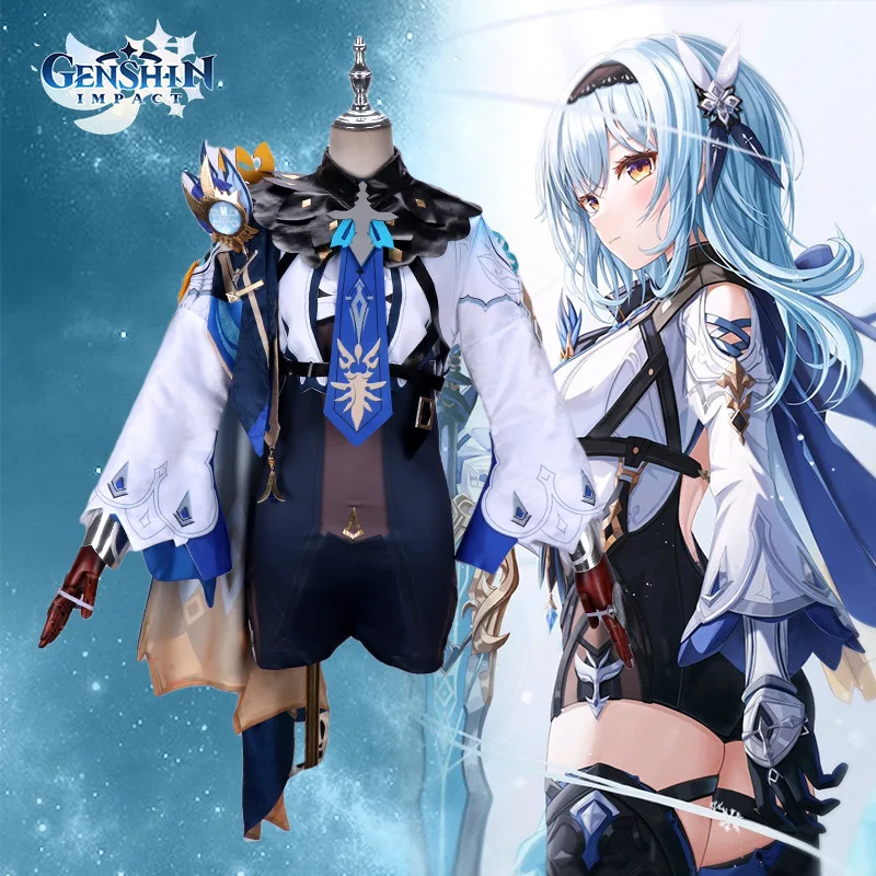 Game For Genshin impact Eula Anime Cosplay costumes feminino Ganyu Halloween costumes for women anime figure Suit Wig clothing
Game For Genshin impact Eula Anime Cosplay costumes feminino Ganyu Halloween costumes for women anime figure Suit Wig clothing