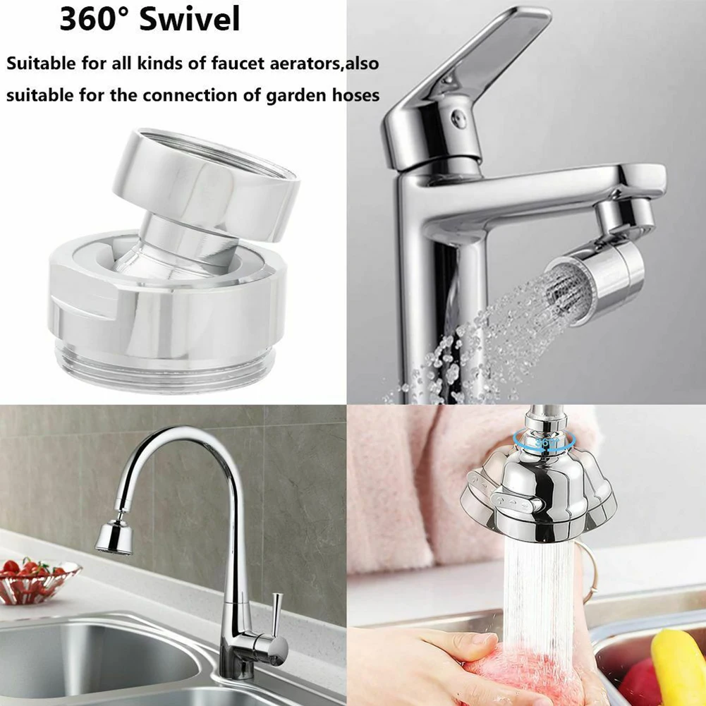 360 Degree Adjustable Aerator Adapter Swivel Aerator Connector Tap Aerator For Bathroom Kitchen Bidet Faucet Accessories
360 Degree Adjustable Aerator Adapter Swivel Aerator Connector Tap Aerator For Bathroom Kitchen Bidet Faucet Accessories