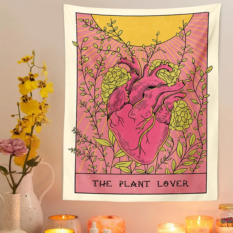 Tarot Tapestry Wall Hanging Witchcraft Boho Tapestry Decoration Plant Lover Hippie Mattress Dorm
Tarot Tapestry Wall Hanging Witchcraft Boho Tapestry Decoration Plant Lover Hippie Mattress Dorm