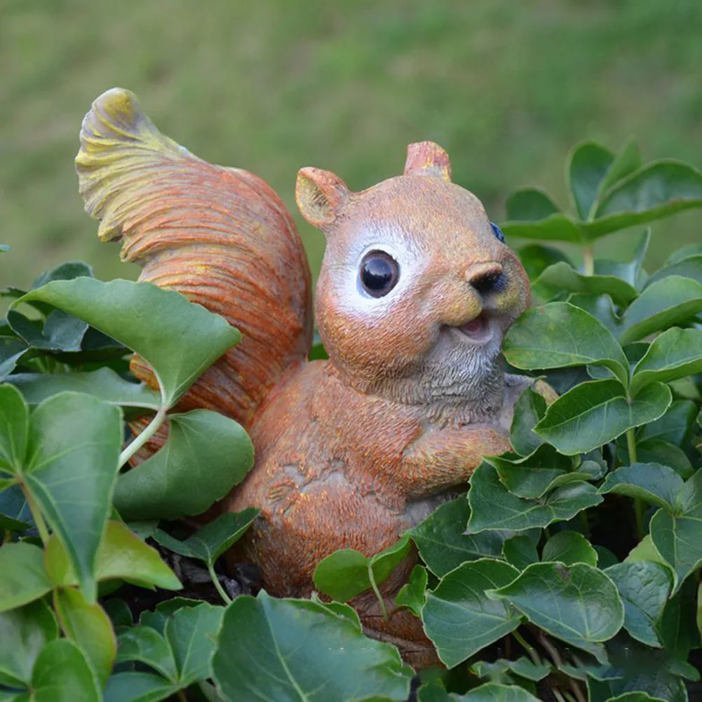 2pcs/set Home Lawn Gift Animal Squirrel Figurines Outdoor Decor Vivid Cute Resin Statue Garden Ornaments Art Craft Waterproof
2pcs/set Home Lawn Gift Animal Squirrel Figurines Outdoor Decor Vivid Cute Resin Statue Garden Ornaments Art Craft Waterproof