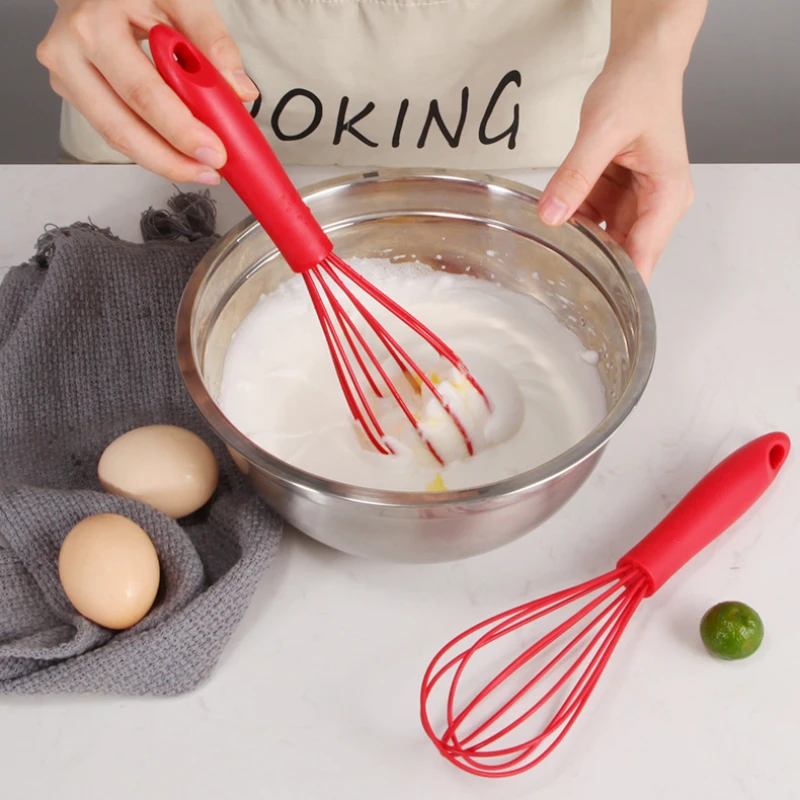 10/12Inch Silicone Egg Beater Hand Mixer Manual Whisk Silicone With Balloon Wire Hand Whisk Mixer Kitchen Accessories
10/12Inch Silicone Egg Beater Hand Mixer Manual Whisk Silicone With Balloon Wire Hand Whisk Mixer Kitchen Accessories