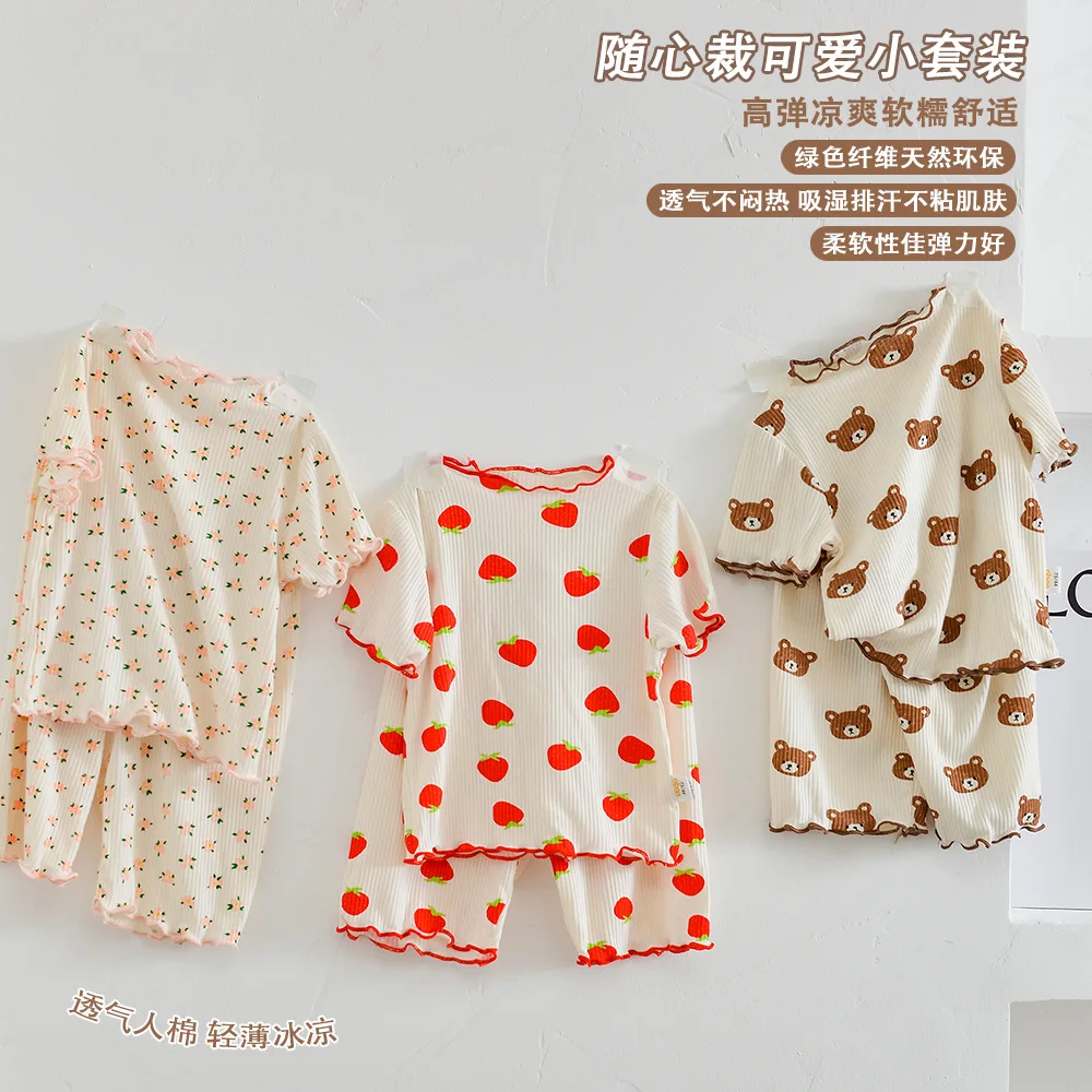 2022 summer new baby suits for boys and girls baby bears broken flower clothes two-piece suits can be worn outside
2022 summer new baby suits for boys and girls baby bears broken flower clothes two-piece suits can be worn outside