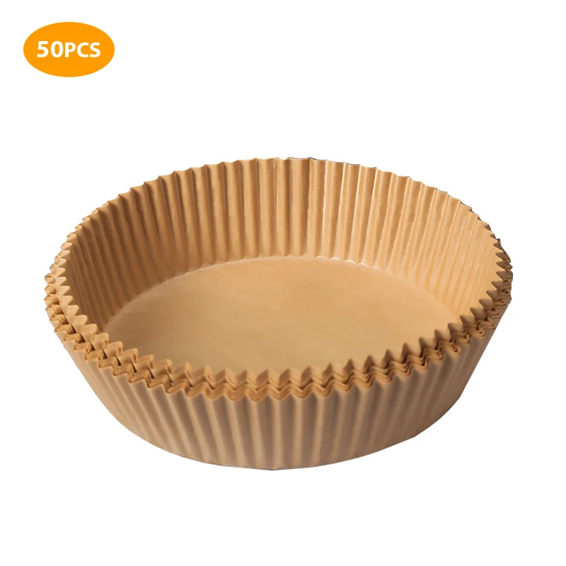 50pcs/SET 16cm Air Fryer Disposable Paper Liner Non-Stick Mat Wood Pulp Round Paper
50pcs/SET 16cm Air Fryer Disposable Paper Liner Non-Stick Mat Wood Pulp Round Paper