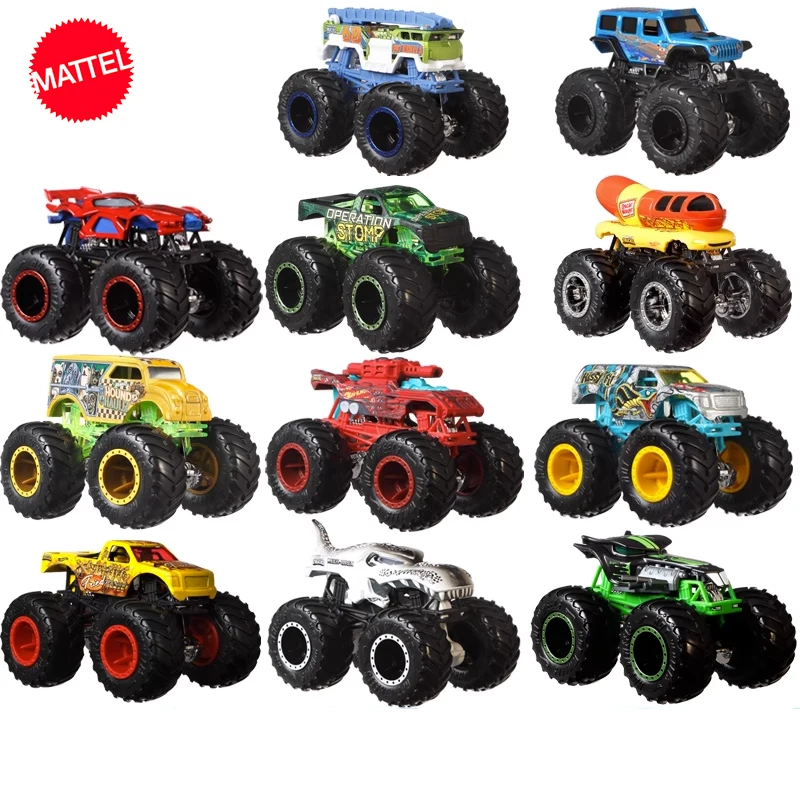 Original Hot Wheels Car Monster Truck 1:64 Diecast Pickup Shark Jeep Big Foot Voiture Toys for Boys Collection Birthday Gift
Original Hot Wheels Car Monster Truck 1:64 Diecast Pickup Shark Jeep Big Foot Voiture Toys for Boys Collection Birthday Gift
