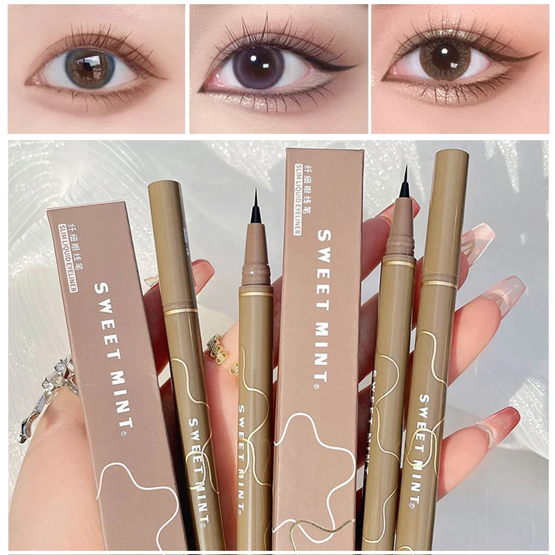 Eye Makeup Beauty Tools Liquid Eyeliner Lying Silkworm Pen Matte Shadow Long-lasting Waterproof Quick-dry Tea Brown Pen Glitter
Eye Makeup Beauty Tools Liquid Eyeliner Lying Silkworm Pen Matte Shadow Long-lasting Waterproof Quick-dry Tea Brown Pen Glitter