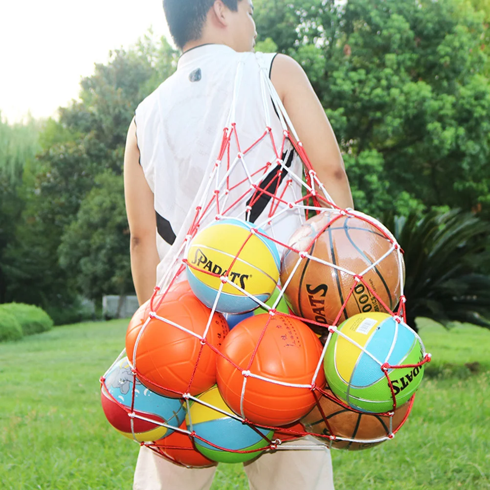 Bagnet Mesh Carrier Basketball Storage Soccer Sports Holder Equipment Drawstring Shoulder Football
Bagnet Mesh Carrier Basketball Storage Soccer Sports Holder Equipment Drawstring Shoulder Football
