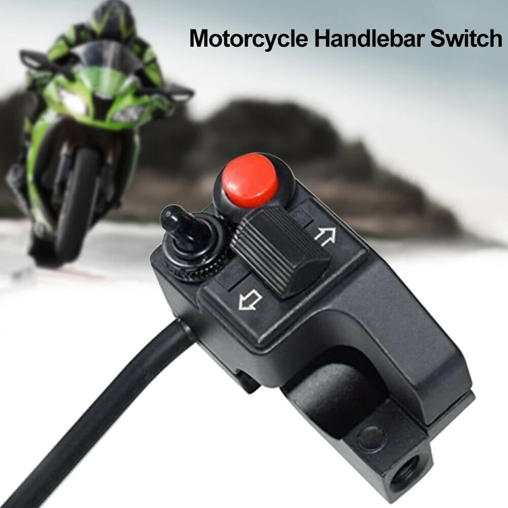 7/8" 22mm Motorcycle Switches Motorbike Horn Button Turn Signal Electric Fog Lamp Light Start Handlebar Controller Switch Indica
7/8" 22mm Motorcycle Switches Motorbike Horn Button Turn Signal Electric Fog Lamp Light Start Handlebar Controller Switch Indica