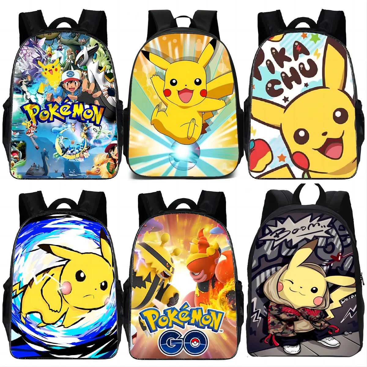 Pikachu Anime Figure Children Cartoon Bag Pokemon Backpack Schoolbag Teenagers Rucksacks Boy Girl Kids Birthday Gift
Pikachu Anime Figure Children Cartoon Bag Pokemon Backpack Schoolbag Teenagers Rucksacks Boy Girl Kids Birthday Gift