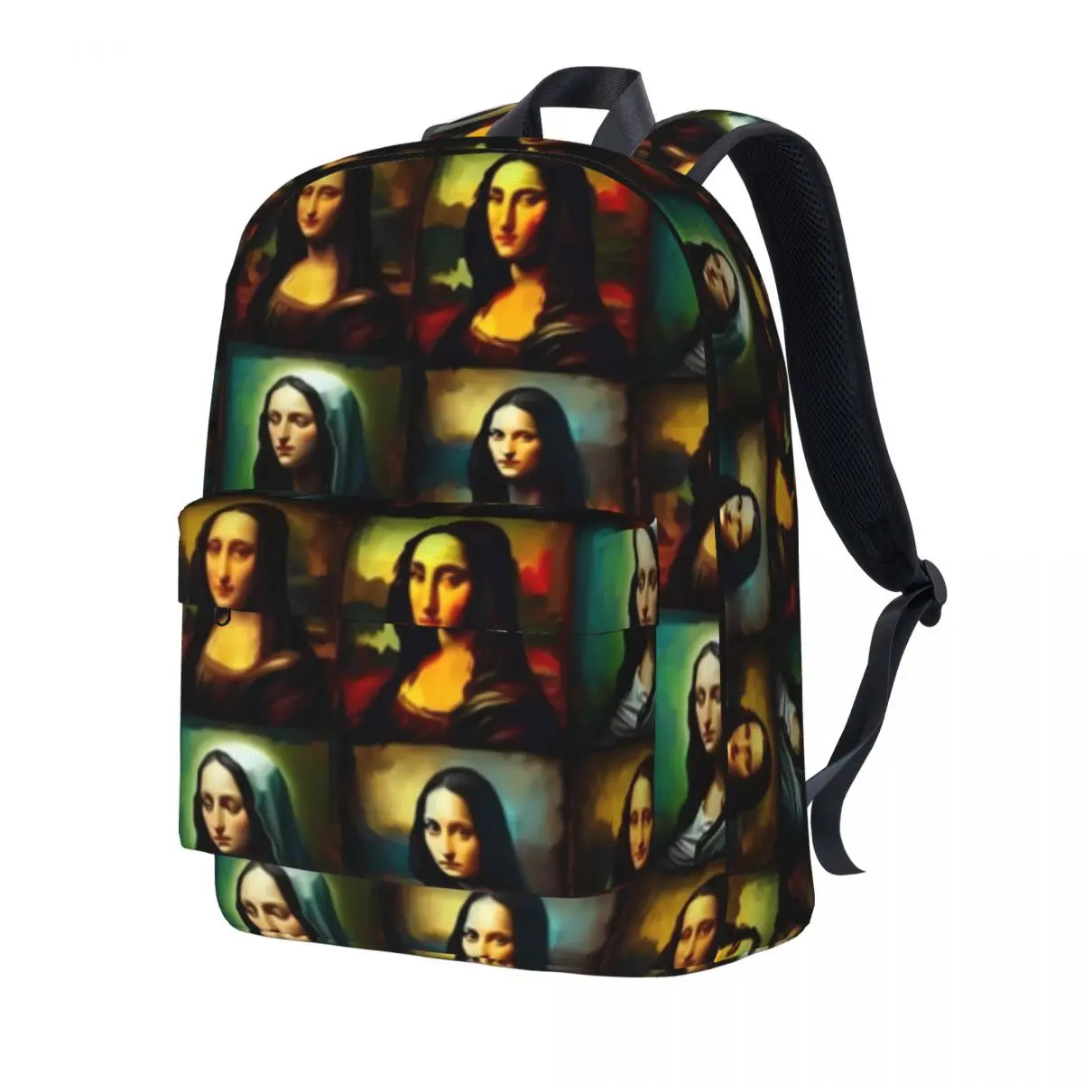 Art Mona Lisa Backpack Abstract Print Unisex Polyester Workout Backpacks Large Modern High School Bags Rucksack
Art Mona Lisa Backpack Abstract Print Unisex Polyester Workout Backpacks Large Modern High School Bags Rucksack