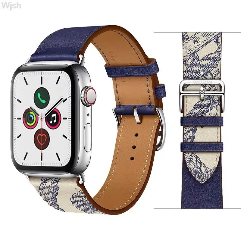 Leather strap For Apple watch band 44mm 45mm 41mm 40mm 42mm 38mm Accessorie wristband correa bracelet iWatch series 3 4 5 6 SE 7
Leather strap For Apple watch band 44mm 45mm 41mm 40mm 42mm 38mm Accessorie wristband correa bracelet iWatch series 3 4 5 6 SE 7