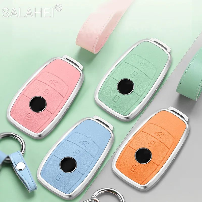 Leather Car Remote Key Cases Cover For Mercedes Benz A C E S G Class GLC CLE CLA GLB GLS W177 W205 W213 W222 X167 AMG Accessorie
Leather Car Remote Key Cases Cover For Mercedes Benz A C E S G Class GLC CLE CLA GLB GLS W177 W205 W213 W222 X167 AMG Accessorie