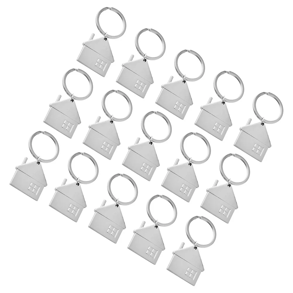 15 Pcs House Keychain Ornament Shaped Pendant Home Decor Bag Hanging Housewarming Chains Gift Decorate
15 Pcs House Keychain Ornament Shaped Pendant Home Decor Bag Hanging Housewarming Chains Gift Decorate
