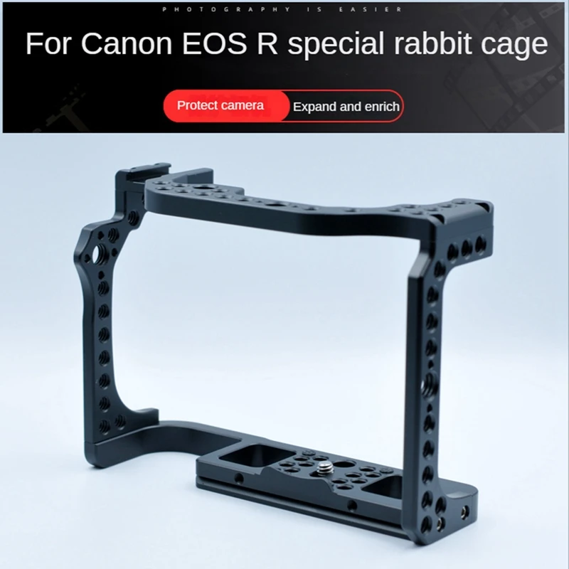 Клетка для камеры Canon EOS R с резьбовыми отверстиями 1/4 и 3/8 для подвижного микрофона
Клетка для камеры Canon EOS R с резьбовыми отверстиями 1/4 и 3/8 для подвижного микрофона