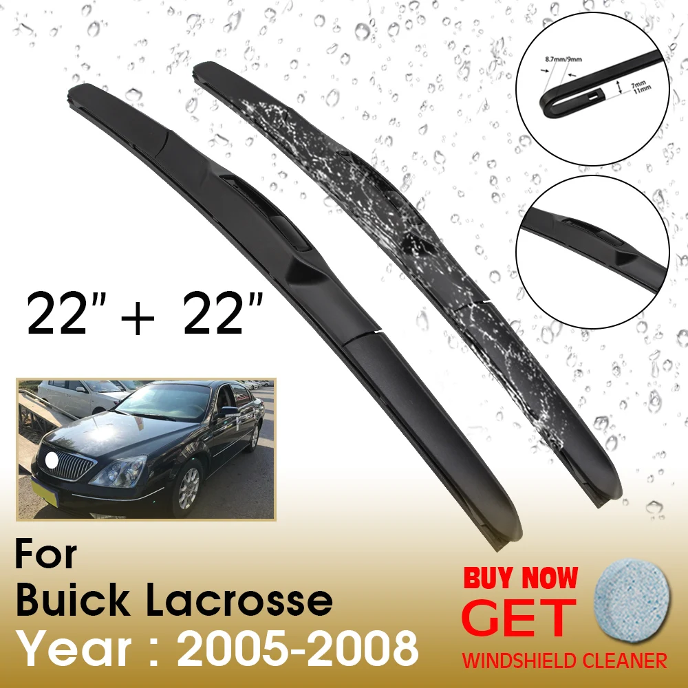 Car Wiper Blade For Buick Lacrosse 22"+22" 2005-2008 Front Window Washer Windscreen Windshield Wipers Blades Accessories
Car Wiper Blade For Buick Lacrosse 22"+22" 2005-2008 Front Window Washer Windscreen Windshield Wipers Blades Accessories
