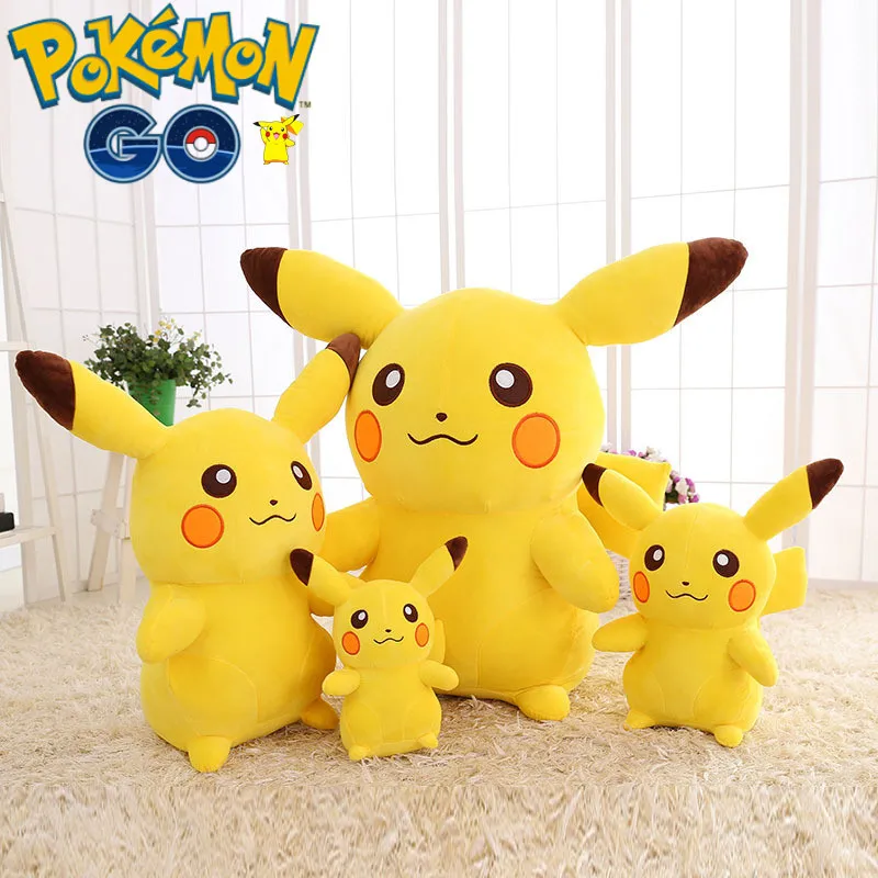 Pokemon Plush Toys 10 to 65cm Smile Pikachu Animal Dolls Kawaii Cartoon Pikachu Soft Big Dolls KidsToys Birthday Christmas Gift
Pokemon Plush Toys 10 to 65cm Smile Pikachu Animal Dolls Kawaii Cartoon Pikachu Soft Big Dolls KidsToys Birthday Christmas Gift