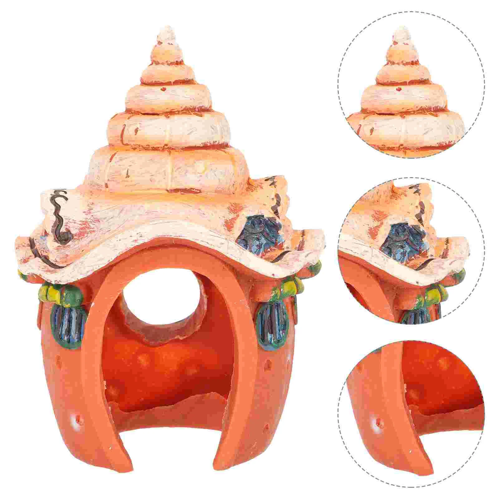 Aquariumunderwater Rockery Conch Fish Tank Hideout Live Castle Resinduckweed Decorative Landscape Artificial Statue Simulated
Aquariumunderwater Rockery Conch Fish Tank Hideout Live Castle Resinduckweed Decorative Landscape Artificial Statue Simulated