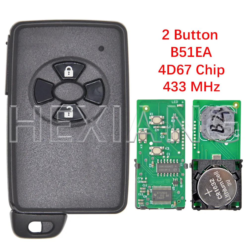 Кнопка дистанционного управления автомобильный HE 2/3 B51EA 4D67 433ASK 89904-52071 для Toyota Yaris Corolla Auris Rav4 2006 +
Кнопка дистанционного управления автомобильный HE 2/3 B51EA 4D67 433ASK 89904-52071 для Toyota Yaris Corolla Auris Rav4 2006 +