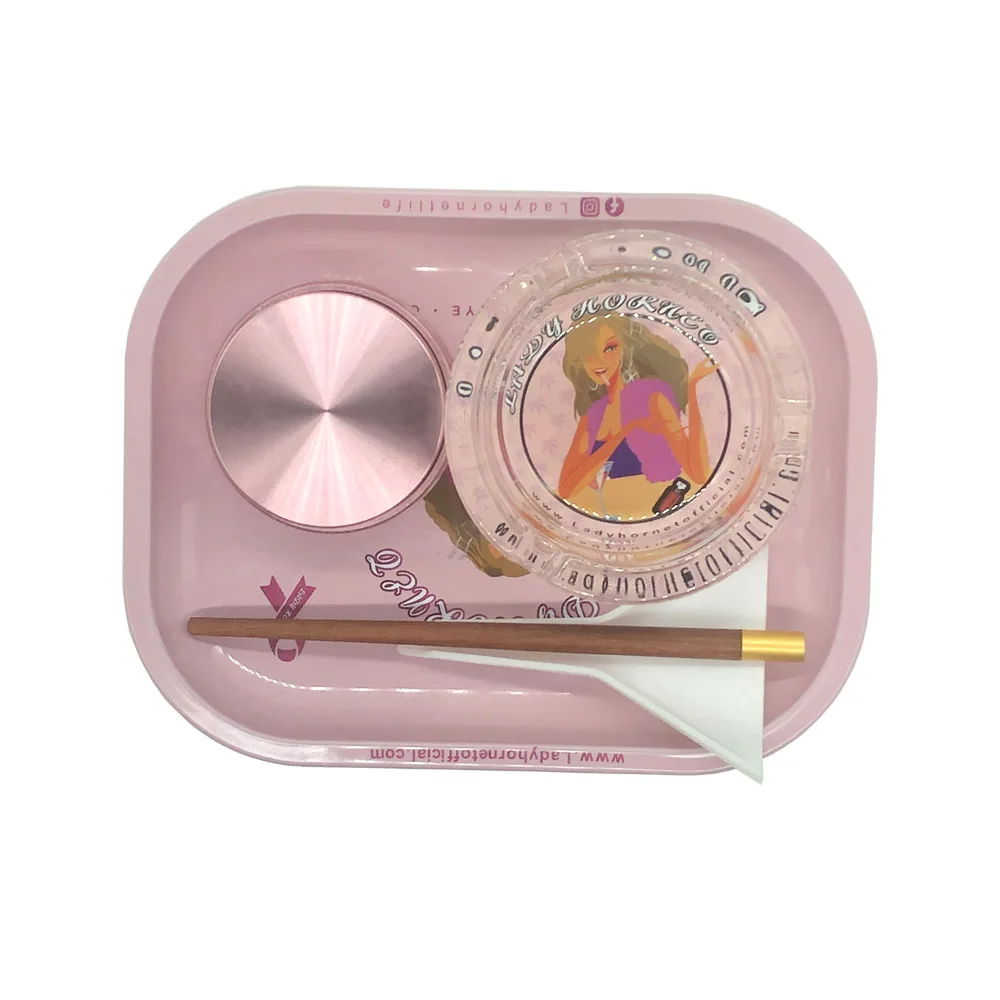 Cigarette Paper Tube Tool Kit Plastic Tobacco Bucket Filling Rod Aluminum Alloy Herb Grinder Metal Rolling Tray Glass Ashtray
Cigarette Paper Tube Tool Kit Plastic Tobacco Bucket Filling Rod Aluminum Alloy Herb Grinder Metal Rolling Tray Glass Ashtray