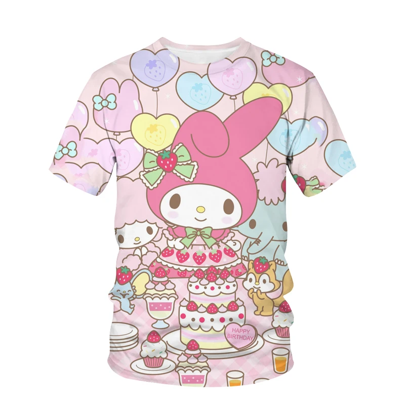 Kawaii Printed Children's T-shirt Super Cute Cartoon Fashion Trend T-shirt Plus Size Summer Girl Boy Casual Baby Wear
Kawaii Printed Children's T-shirt Super Cute Cartoon Fashion Trend T-shirt Plus Size Summer Girl Boy Casual Baby Wear