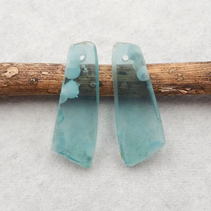 Semiprecious Handmade Jewelry Onyx Earring Bead Accessories For Women 28x10x3mm 3.1g
Semiprecious Handmade Jewelry Onyx Earring Bead Accessories For Women 28x10x3mm 3.1g