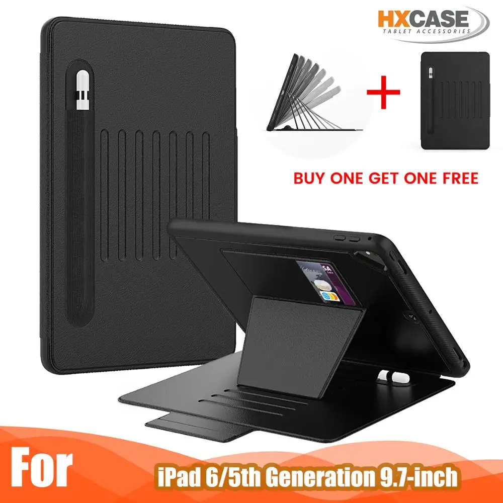 Buy one get one free for ipad 10.2 2019 leather case cover with auto awake&sleep and adjustable kickstand magnetic case
Buy one get one free for ipad 10.2 2019 leather case cover with auto awake&sleep and adjustable kickstand magnetic case