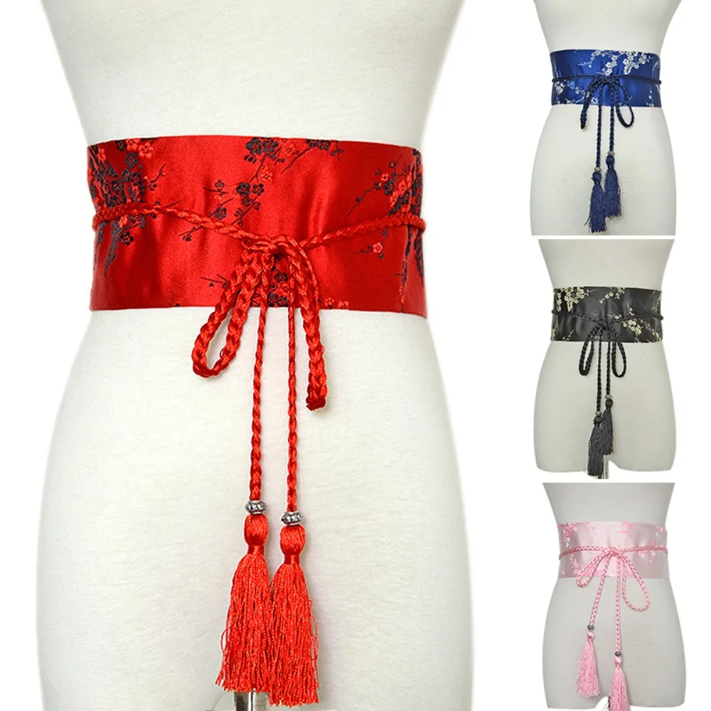 

Fashion Luxury Bowknot Slim Fit Corset Cummerbands Corset Waistband Wide Waist Band Kimono Belt