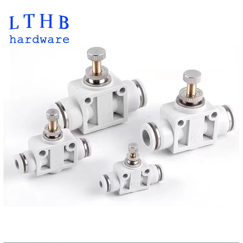 Pneumatic Throttle Valve Speed Regulation SA/PA White Premium Air Tube connector 4mm 6mm 8mm 10mm 12mm Pressure Control Tools
Pneumatic Throttle Valve Speed Regulation SA/PA White Premium Air Tube connector 4mm 6mm 8mm 10mm 12mm Pressure Control Tools