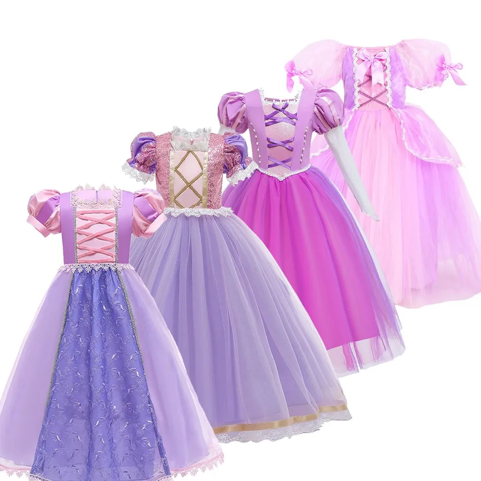 3-10 Years Children Princess Dress Girls Sofia Rapunzel Dress Kids Cosplay Costume Baby Girl Birthday Party Carnival Costume
3-10 Years Children Princess Dress Girls Sofia Rapunzel Dress Kids Cosplay Costume Baby Girl Birthday Party Carnival Costume