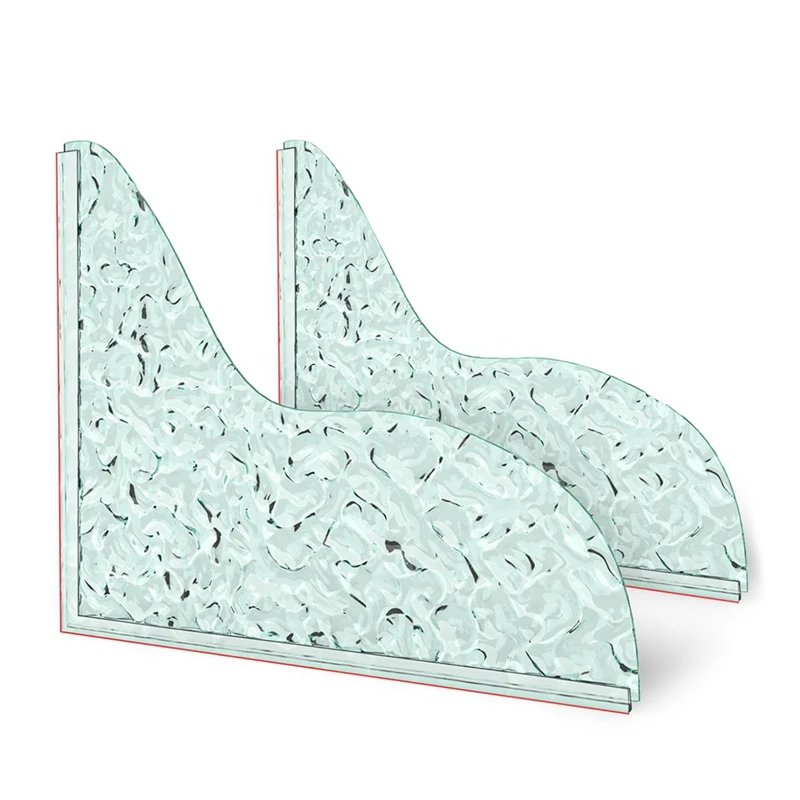 2 Pcs Thickened Splash Water Guard Crystal Shine Splash Guard For Bathtub With Self-Adhesive
2 Pcs Thickened Splash Water Guard Crystal Shine Splash Guard For Bathtub With Self-Adhesive