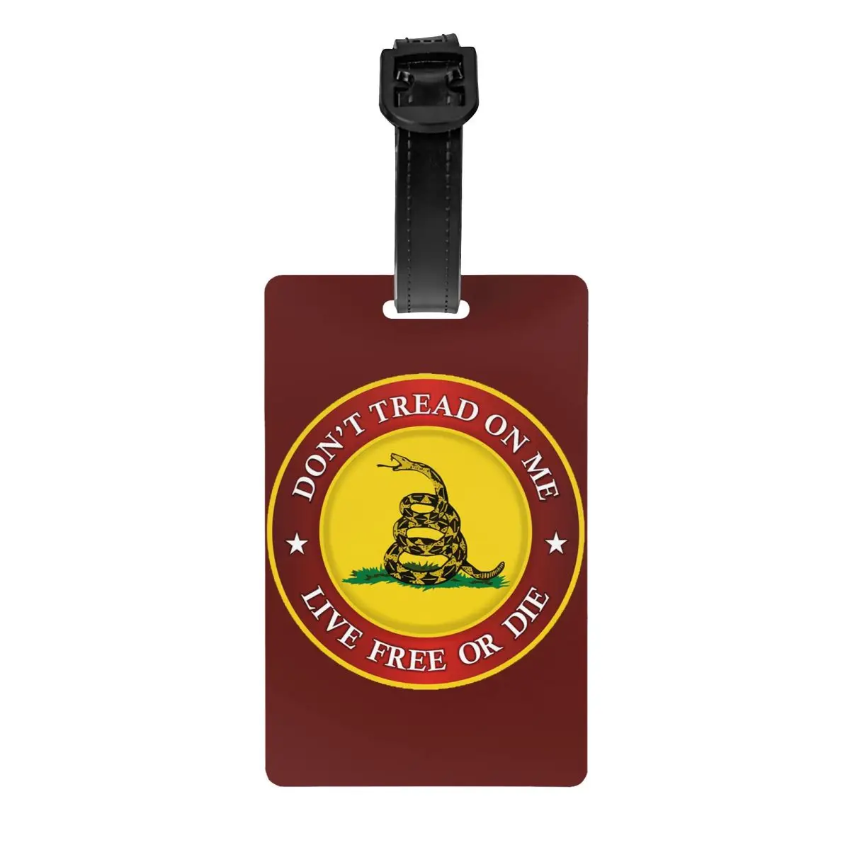 Don't Tread On Me Luggage Tags Custom Gadsden Flag Baggage Tags Privacy Cover ID Label
Don't Tread On Me Luggage Tags Custom Gadsden Flag Baggage Tags Privacy Cover ID Label