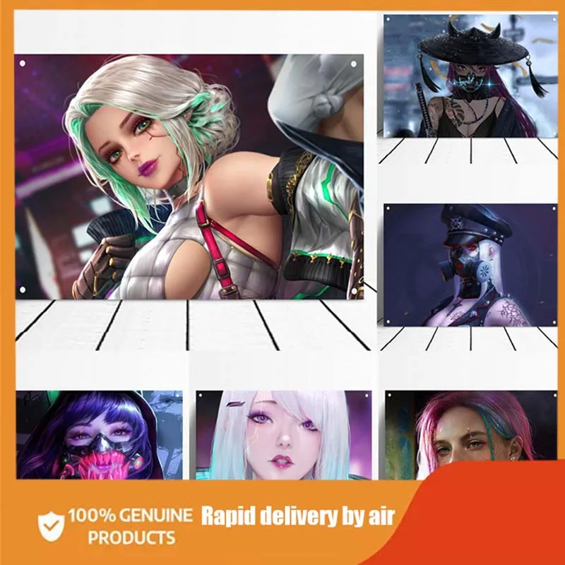 Cyberpunk 2077 Cyberpunk Girl Mask Metal Poster Tv Shows Movie Game Anime Tin Sign Wall Art Decor MZ678 
Cyberpunk 2077 Cyberpunk Girl Mask Metal Poster Tv Shows Movie Game Anime Tin Sign Wall Art Decor MZ678