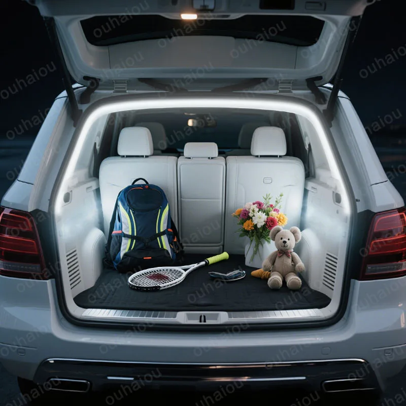 Для 2012-2015 Mercedes-Benz GLK модификация багажника, внутренняя декоративная лампа, полоса белого, теплого белого цвета, светодиодный светильник заднего багажника
Для 2012-2015 Mercedes-Benz GLK модификация багажника, внутренняя декоративная лампа, полоса белого, теплого белого цвета, светодиодный светильник заднего багажника