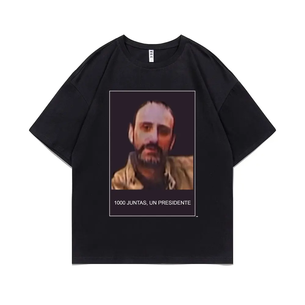 Juan Costs 1000 Boards A President Graphic Print T-shirt Men Women Oversized T-shirt Tops Unisex Harajuku Manga Tee Short Sleeve
Juan Costs 1000 Boards A President Graphic Print T-shirt Men Women Oversized T-shirt Tops Unisex Harajuku Manga Tee Short Sleeve