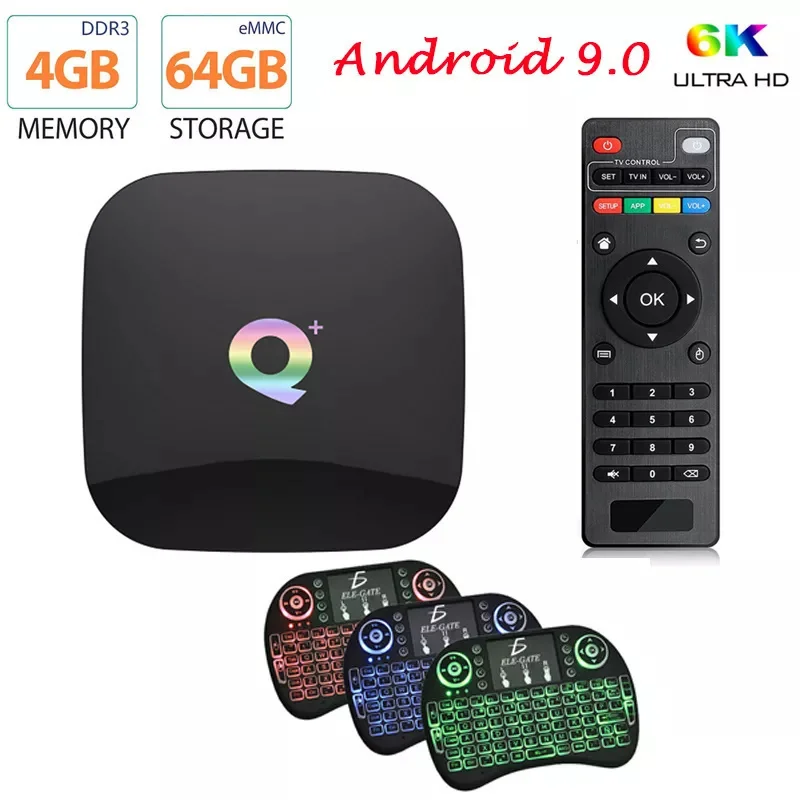Plus Smart TV Box Android 9.0 TV Box 4GB RAM 32GB 64GB ROM 6K H.265 USB Allwinner H6 PK MX10 PRO H96 Set Top Box Sale
Plus Smart TV Box Android 9.0 TV Box 4GB RAM 32GB 64GB ROM 6K H.265 USB Allwinner H6 PK MX10 PRO H96 Set Top Box Sale
