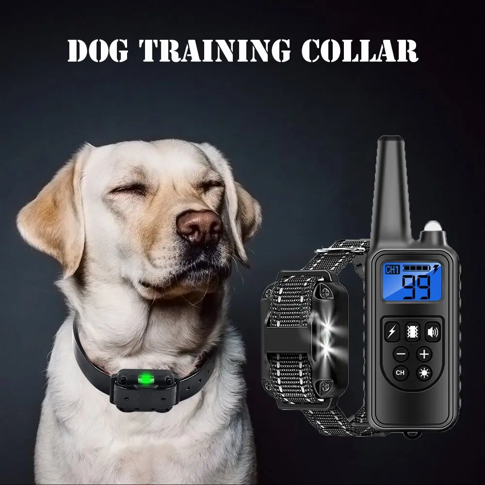 Ошейник для дрессировки собак перезаряжаемый водонепроницаемый антилай R800m ошейник для дрессировки собак
Ошейник для дрессировки собак перезаряжаемый водонепроницаемый антилай R800m ошейник для дрессировки собак