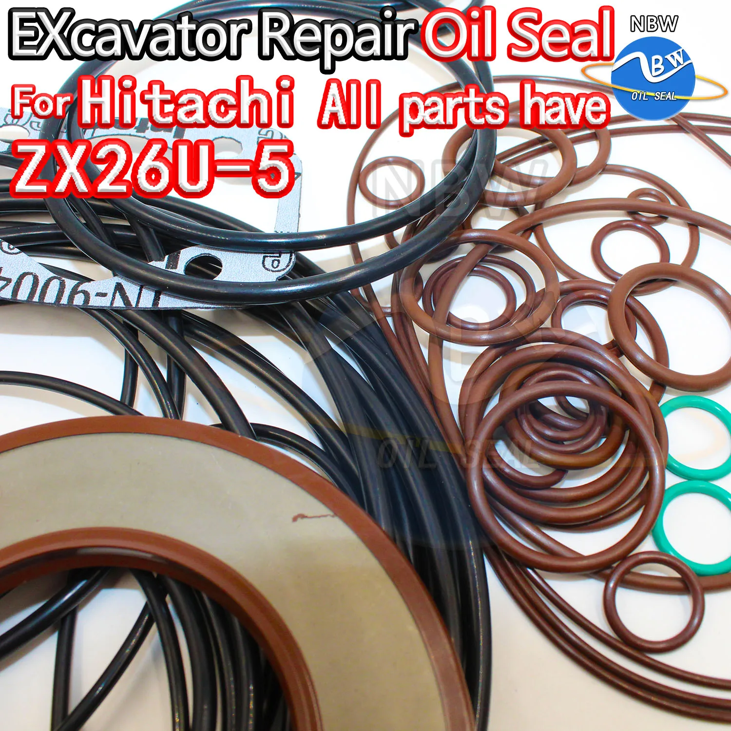 For HITACHI ZX26U-5 Excavator Oil Seal Kit High Quality Repair Hit ZX26U 5 Hammer Construction Machinery Tool Control Blade BOOM
For HITACHI ZX26U-5 Excavator Oil Seal Kit High Quality Repair Hit ZX26U 5 Hammer Construction Machinery Tool Control Blade BOOM
