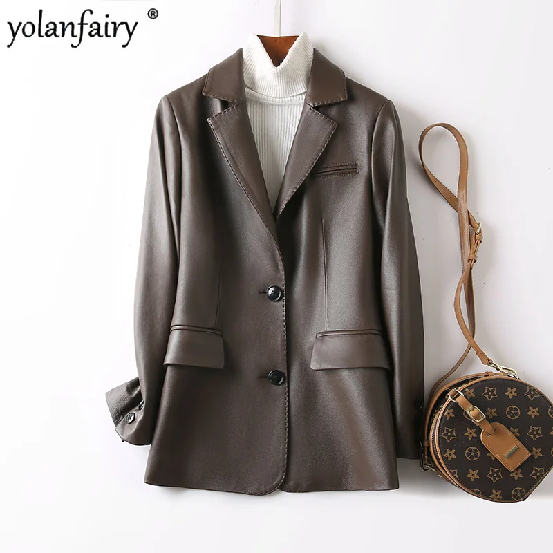 Genuine Leather Jacket Women Clothes Spring Autumn Sheepskin Coat Korean Fashion Ladies Motorcycle Leather Jacket Chaquetas Lq
Genuine Leather Jacket Women Clothes Spring Autumn Sheepskin Coat Korean Fashion Ladies Motorcycle Leather Jacket Chaquetas Lq