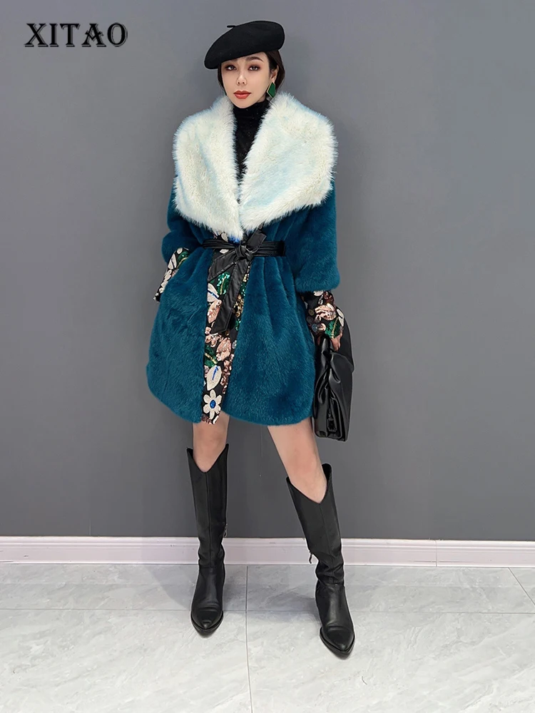 XITAO Bandage Trench Women Fashion Patchwork Small Fresh Casual Style 2022 Autumn Winter Full Sleeve Minority Coat FBB1060
XITAO Bandage Trench Women Fashion Patchwork Small Fresh Casual Style 2022 Autumn Winter Full Sleeve Minority Coat FBB1060