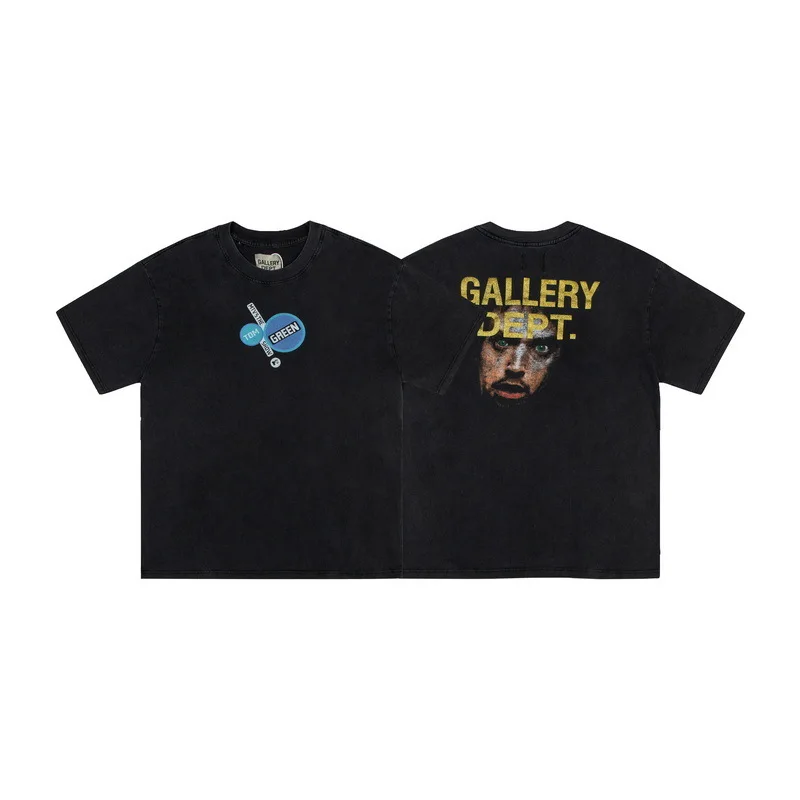 Men T-shirt High Street Vintage Wash Retro Portrait Print Short Sleeve Hip-Hop Fashion Summer Women Tee 0572-4
Men T-shirt High Street Vintage Wash Retro Portrait Print Short Sleeve Hip-Hop Fashion Summer Women Tee 0572-4