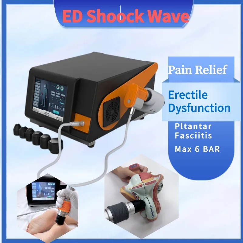Portalbe Acoustic Shockwave Therapy Machine for Sport injury Skeletal treatment ED Treatment Muscle Pain Relief
Portalbe Acoustic Shockwave Therapy Machine for Sport injury Skeletal treatment ED Treatment Muscle Pain Relief