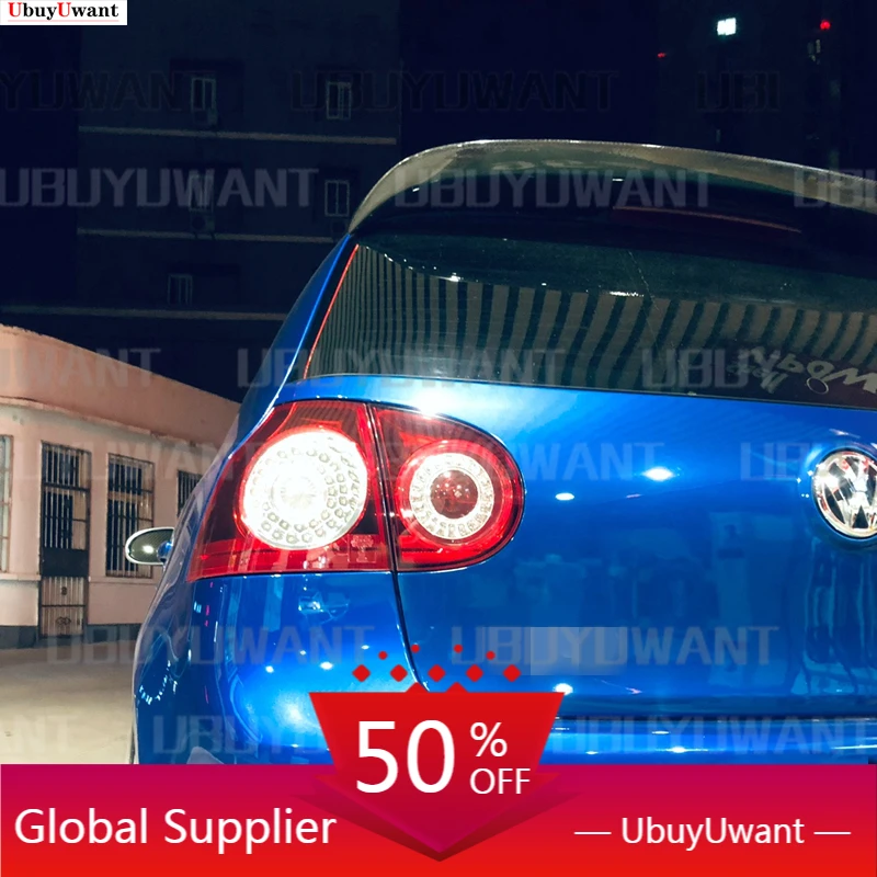 For MK5 GTi Carbon Fiber Rear Trunk Boot Spoiler Wing Lip Car Rear Wings For Volkswagen VW Golf 5 V MK5 R32 GTI 2006-2009 
For MK5 GTi Carbon Fiber Rear Trunk Boot Spoiler Wing Lip Car Rear Wings For Volkswagen VW Golf 5 V MK5 R32 GTI 2006-2009