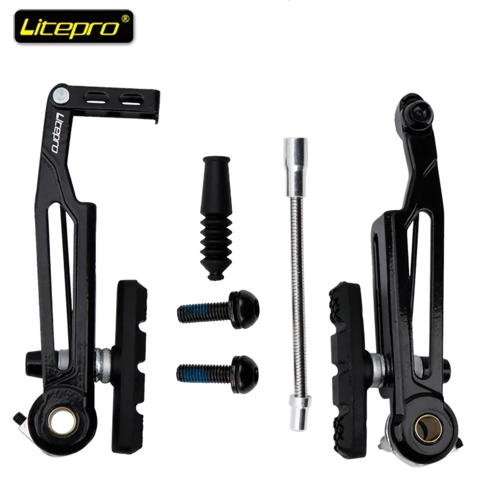Litepro Folding Bike V Brake Caliper 110mm Ultralight Aluminum Alloy Long Arm 451 Wheelset Brake Bicycle Accessories
Litepro Folding Bike V Brake Caliper 110mm Ultralight Aluminum Alloy Long Arm 451 Wheelset Brake Bicycle Accessories