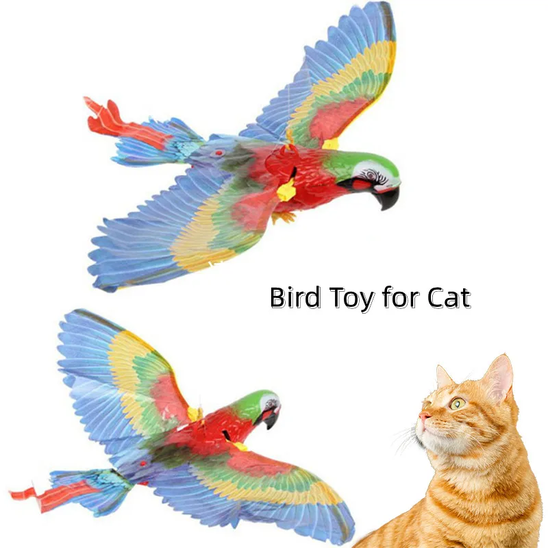 Simulation Bird Interactive Cat Toys Electric Hanging Eagle Flying Bird Cat Teasering Play Cat Stick Scratch Rope Kitten Dog Toy
Simulation Bird Interactive Cat Toys Electric Hanging Eagle Flying Bird Cat Teasering Play Cat Stick Scratch Rope Kitten Dog Toy