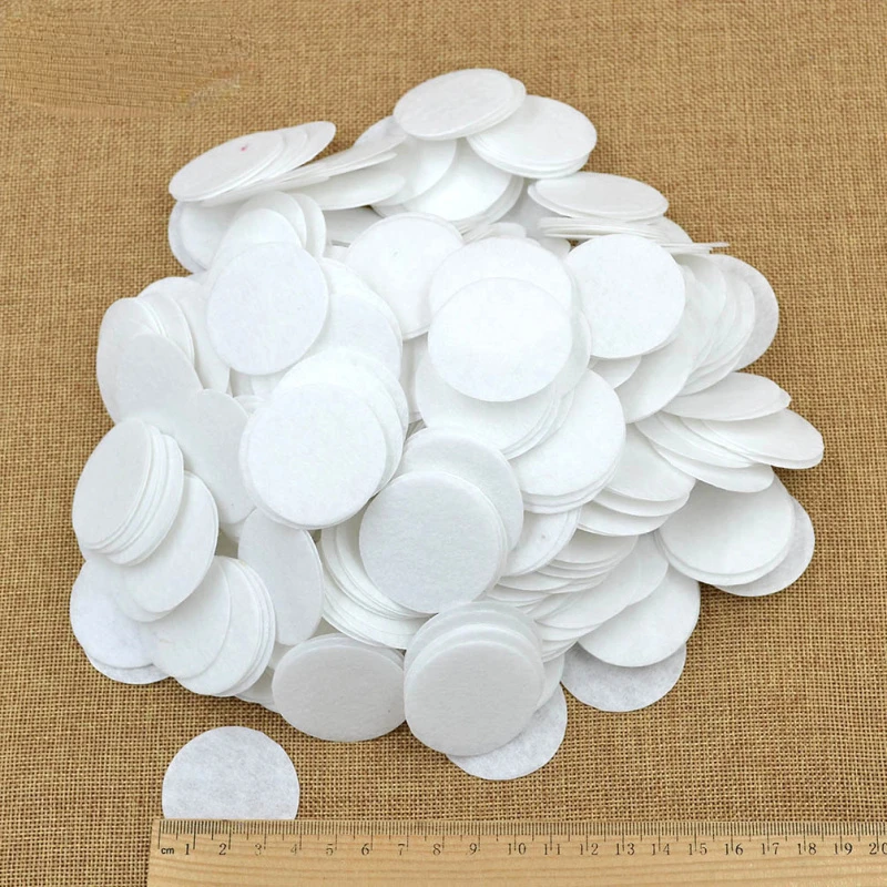500Pcs/lot White 40mm Round Shaped Felt Circle Die Cut Appliques DIY Cardmaking Craft Fabric Accessories
500Pcs/lot White 40mm Round Shaped Felt Circle Die Cut Appliques DIY Cardmaking Craft Fabric Accessories