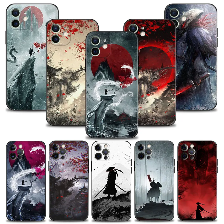Landscape ink Painting Japan Samurai Art Case For iPhone 11 12 13 Pro 12 Mini X XR XS Max 5 6 6S 7 8 Plus Cover Protect the Lens
Landscape ink Painting Japan Samurai Art Case For iPhone 11 12 13 Pro 12 Mini X XR XS Max 5 6 6S 7 8 Plus Cover Protect the Lens