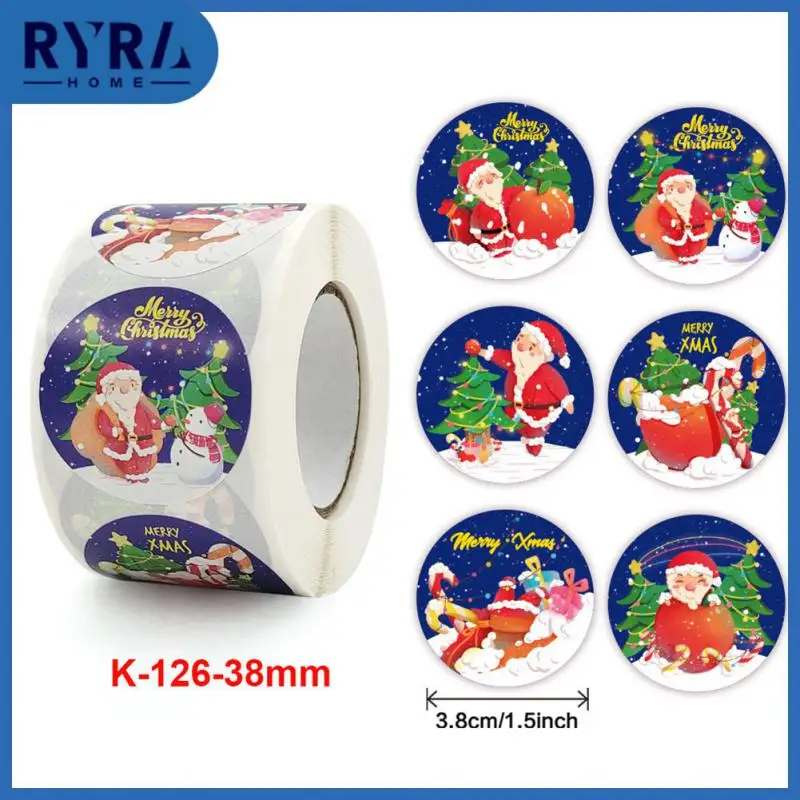 1.5inch/roll Merry Christmas Stickers Scrapbook Sealing Label Stickers For Party DIY Packaging Stationery Stickers New
1.5inch/roll Merry Christmas Stickers Scrapbook Sealing Label Stickers For Party DIY Packaging Stationery Stickers New