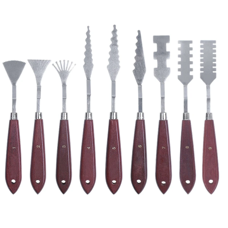 Palette Knife Of Paint Knife Set Palette Scraper Basic Painting Tool Kit With Wooden Handle Basic Painting Art
Palette Knife Of Paint Knife Set Palette Scraper Basic Painting Tool Kit With Wooden Handle Basic Painting Art