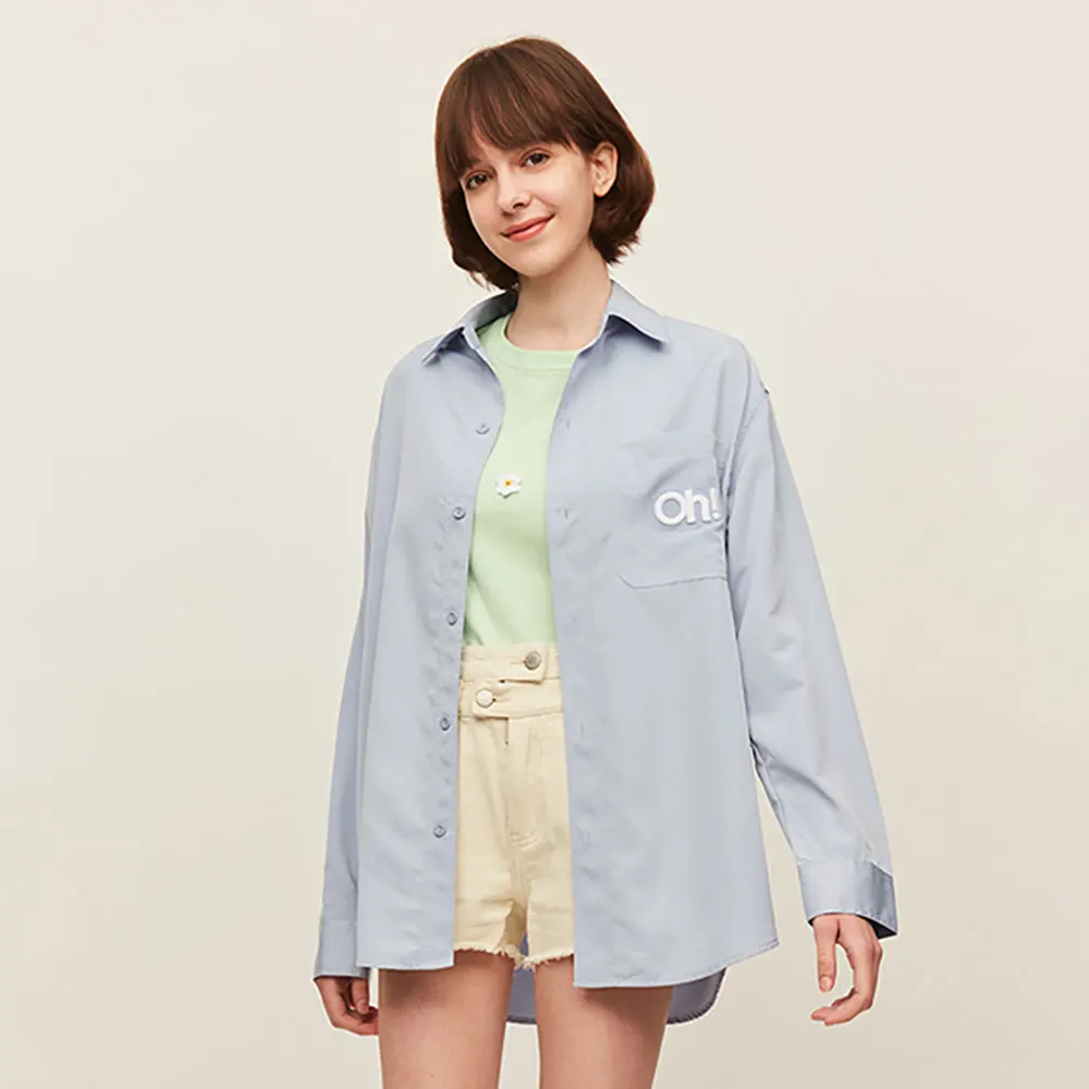 OhSunny Women Oversized Shirts Sun Protection Embroidery Letters Long Sleeve UPF50+ Anti-UV Breathable 2022 New Outdoors Tops
OhSunny Women Oversized Shirts Sun Protection Embroidery Letters Long Sleeve UPF50+ Anti-UV Breathable 2022 New Outdoors Tops